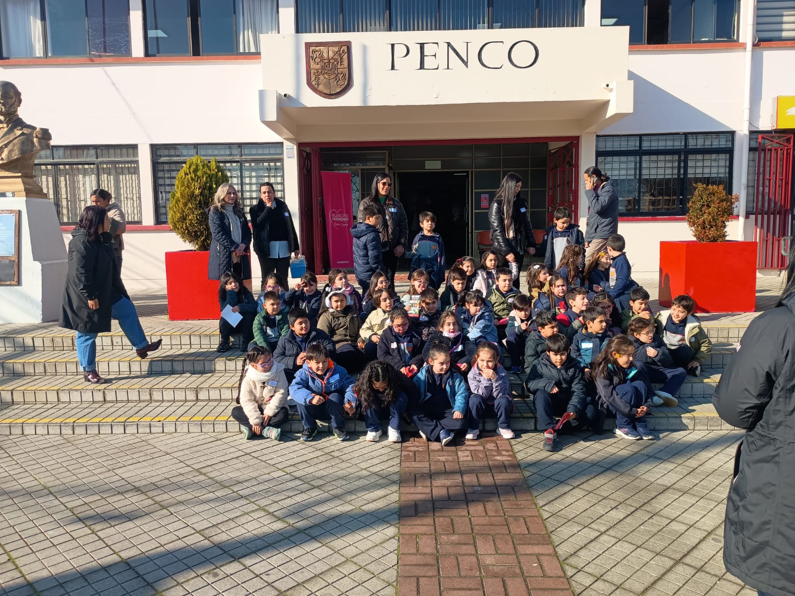 Alumnos de primero básico vivieron salida pedagógica denominada “Mi comunidad”